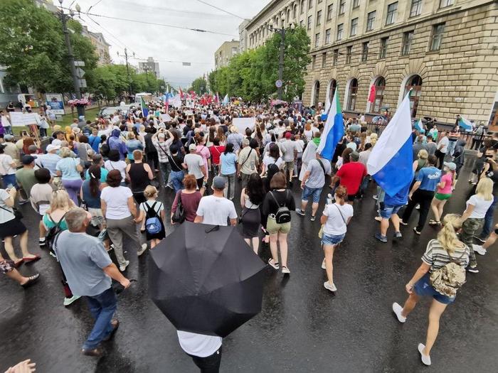 Протесты в Хабаровске: почему протесты неизбежно продолжатся? - Моё, Россия, Хабаровск, Протест, Политика, Видео, Длиннопост