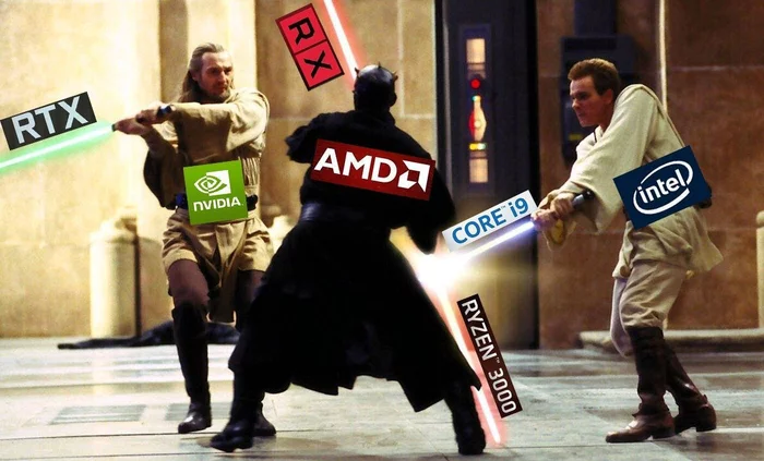 We all know how this will end - Humor, Confrontation, Intel, AMD, Nvidia