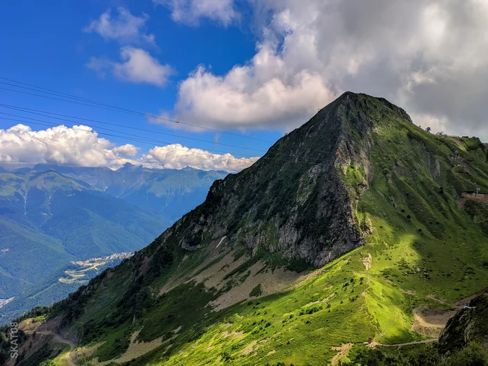 2050 Krasnaya Polyana - My, Краснодарский Край, Krasnaya Polyana, Sochi, The mountains, The photo, Nikon, Nikon d3400