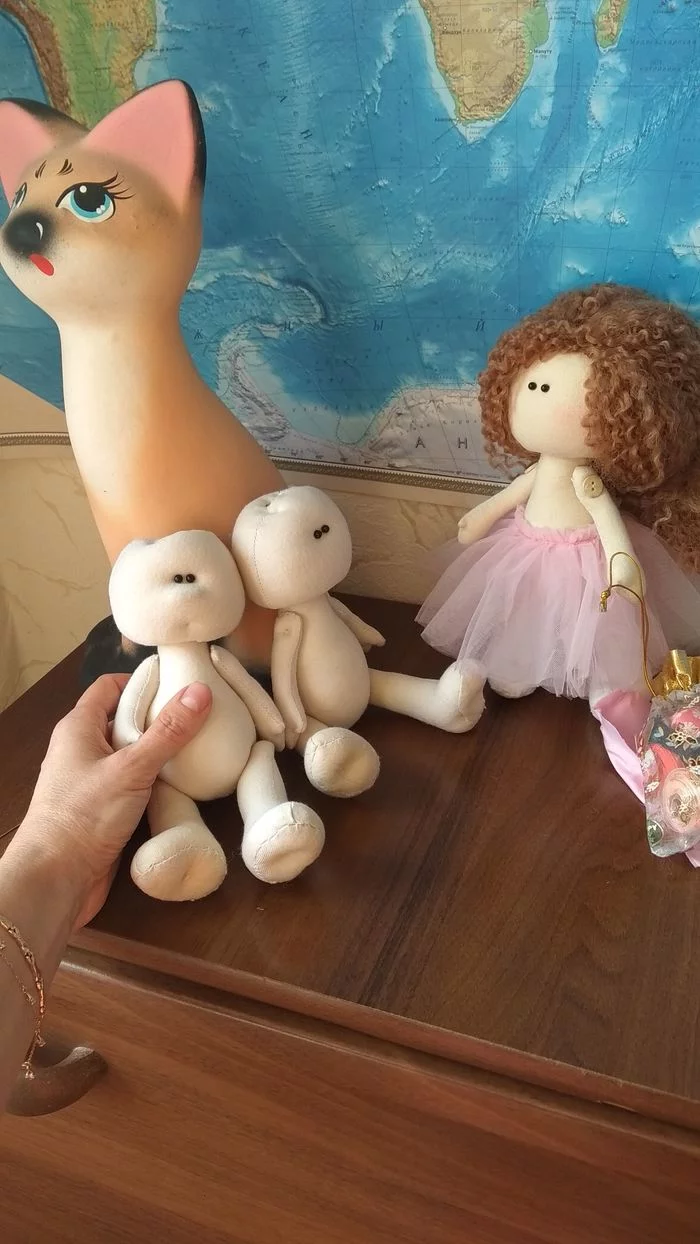 The benefits of self-isolation - My, Interior doll, Handmade, Presents, Longpost, Needlework without process