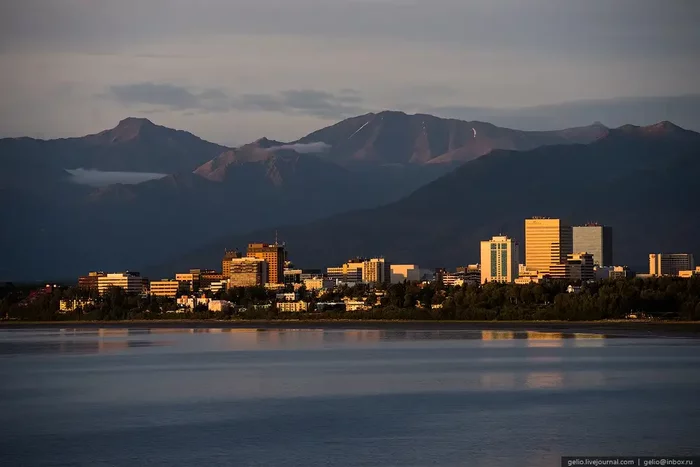 Anchorage from above - USA, Alaska, Interesting, Cityscapes, The photo, , Longpost, Street photography