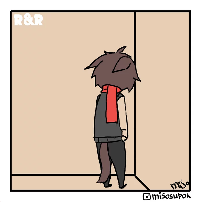 After Class punishment - Моё, Комиксы, Кот, Хуманизация, Аниме, Original Character, Длиннопост
