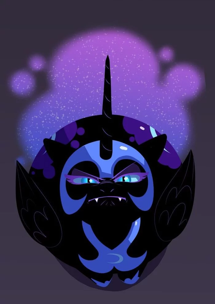 Oh, who is this offended person? - My little pony, Nightmare moon, Underpable