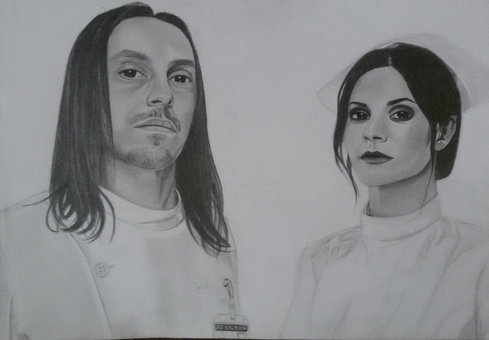    Cristina Scabbia and Andrea Ferro (Lacuna coil)  , , , Lacuna coil