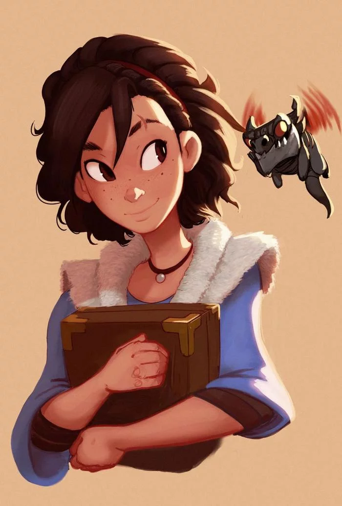 Симпатичные арты девушек Raichiyo33, Арт, Рисунок, Девушки, Длиннопост