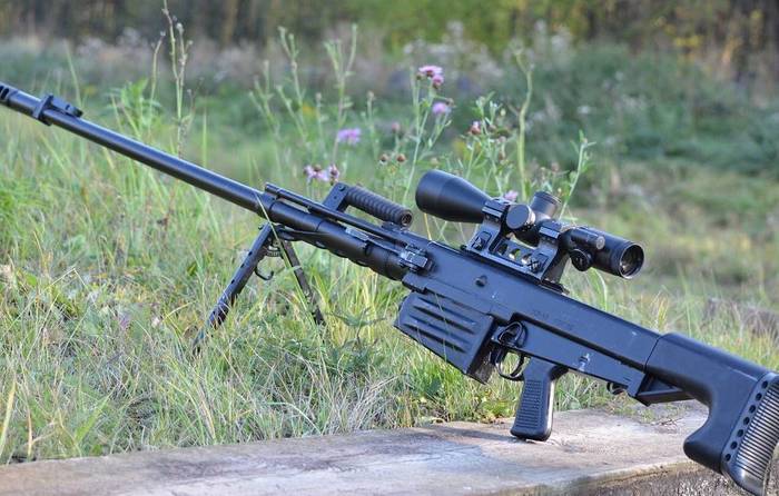 Rostec has launched serial production of a civilian version of the anti-material rifle - Rostec, Sniper rifle, , Weapon