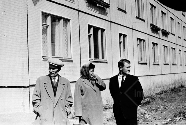 A park. Bridge over Ishim. Fishing. May 2, 1965, Tselinograd, Kazakhstan. USSR - My, Tselinograd, Astana, Nur-Sultan, Kazakhstan, Imams, Longpost, the USSR, Story