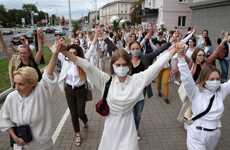 Ladies in white - Cuba, Nicaragua, Venezuela, Protest, Republic of Belarus, Provocation, Politics, Video, Longpost