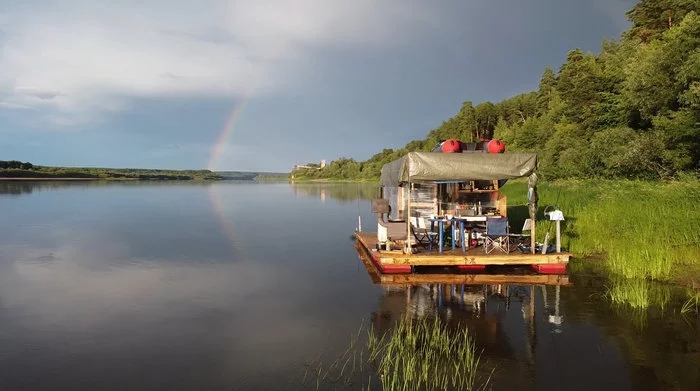 Rafting 2020. A week on the river. 120 km along the Vyatka River - My, Raft, Alloy, River, Relaxation, Nature, Summer, Tourism, Longpost, Video