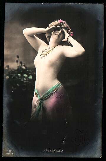 Nude, vintage photos - NSFW, Old photo, Girls, Naked, Longpost