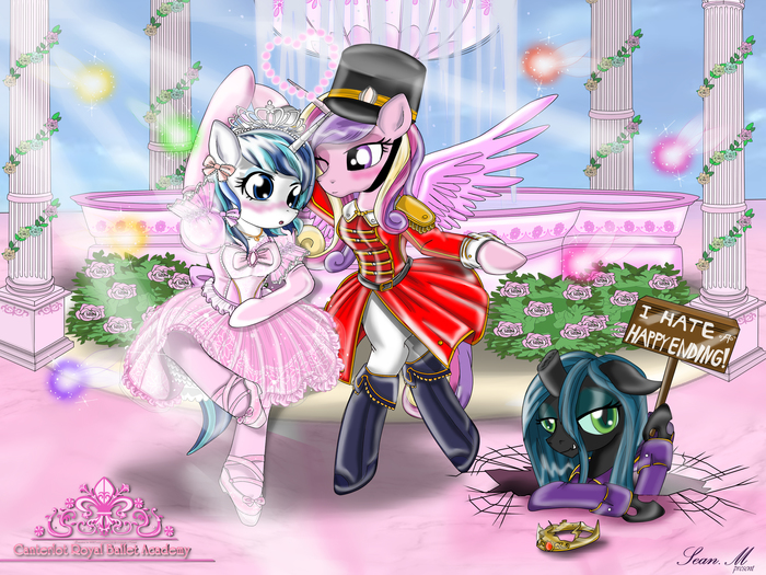      My Little Pony, Shining Armor, Princess Cadance, Queen Chrysalis, MLP Trap