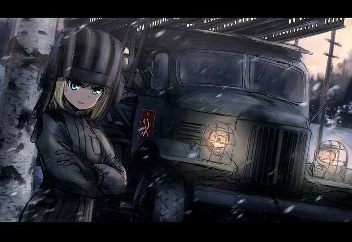 BM-13 Katyusha - Anime, Girls und panzer, Katyusha, Anime art, Katyusha, BM-13