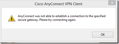 Cisco AnyConnect question - My, Networks, Computer