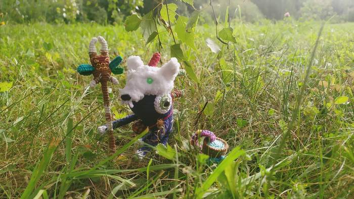 Firefin Shaman - My, World of warcraft, Murlocs, Crochet, Amigurumi, Warcraft, Blizzard, Longpost