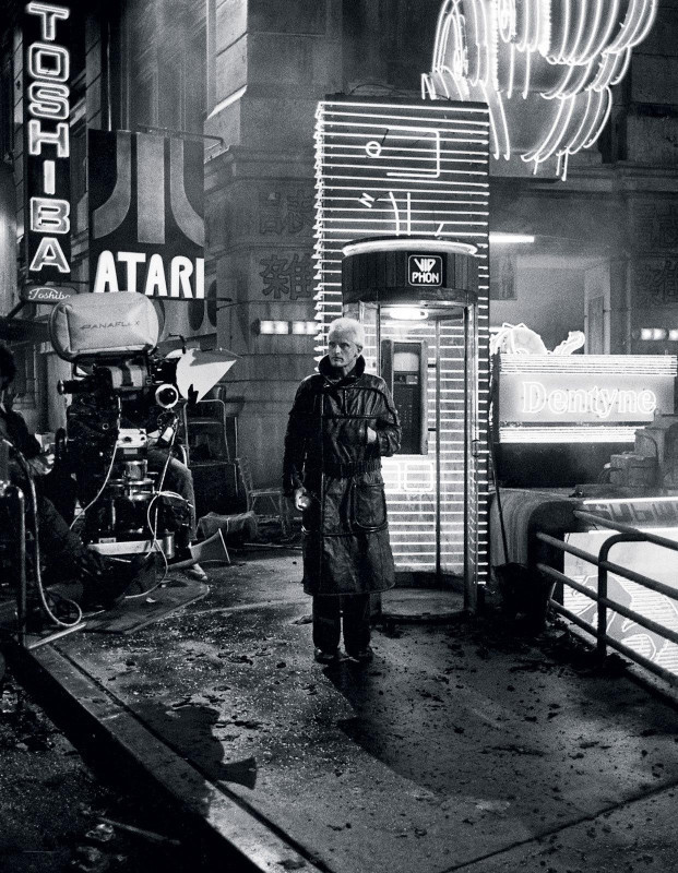 Still from filming - Rutger Hauer, The photo, Blade runner, Photos from filming, Celebrities, Actors and actresses, Roy Batty