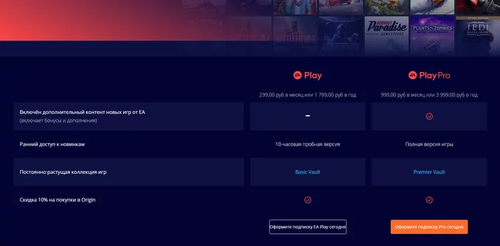 EA Play subscription coming to Steam on August 31st - Longpost, Origin, Steam, Computer games, EA Games, Origin Access, EA Access