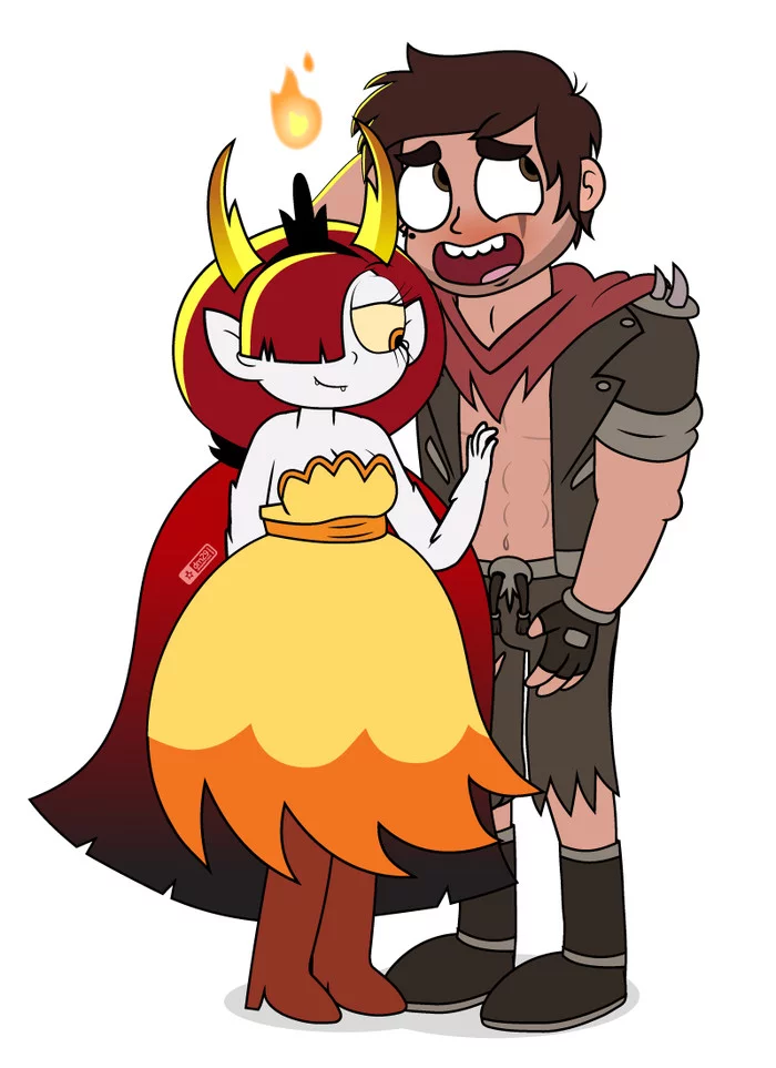 SPSZ.Art - Star vs Forces of Evil, Cartoons, Art, Marco diaz, Hekapoo