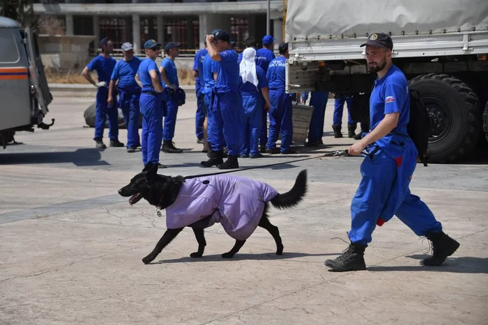 Последствия взрыва в Бейруте глазами российских спасателей Спасатели, МЧС, Ливан, Бейрут, Длиннопост