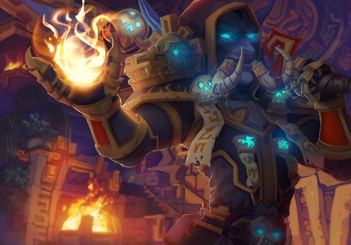 Zandalari Prelate by Loraine Smith
