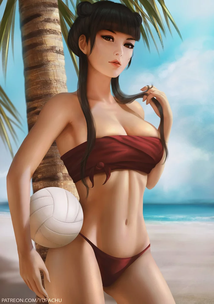 Mai (Avatar) - NSFW, Art, Avatar: The Legend of Aang, May, Girls, Erotic, Bikini, Boobs, Yupachu