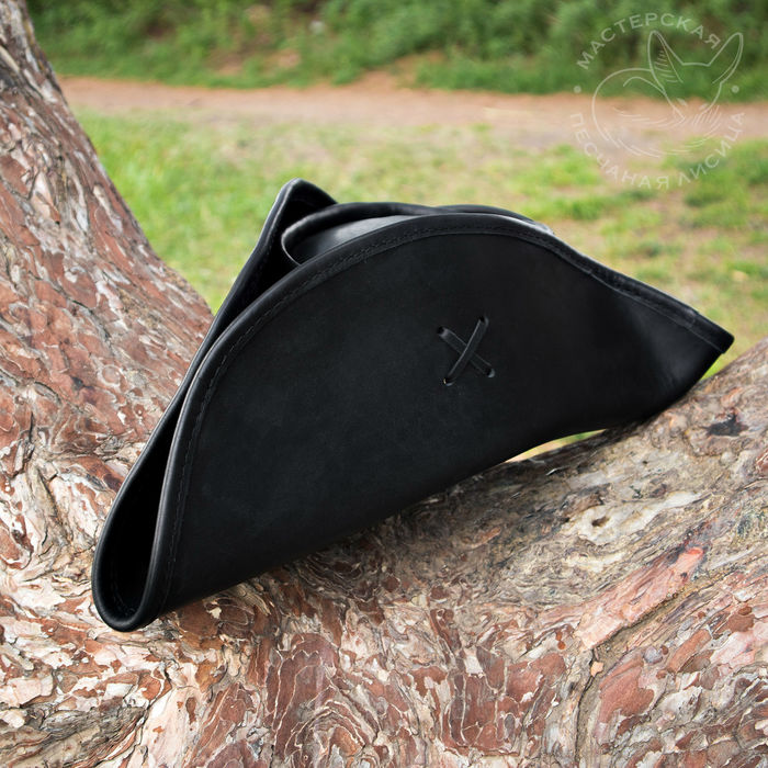 Чумной доктор в треуголке Ручная работа, Шляпа, Кожа, Своими руками, Длиннопост, Треуголка, Рукоделие без процесса, Чумной доктор, Маска чумного доктора