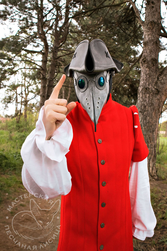 Чумной доктор в треуголке Ручная работа, Шляпа, Кожа, Своими руками, Длиннопост, Треуголка, Рукоделие без процесса, Чумной доктор, Маска чумного доктора