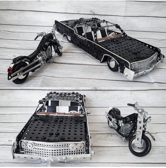 1962 Lincoln Continental  Harley-Davidson Fat Boy   