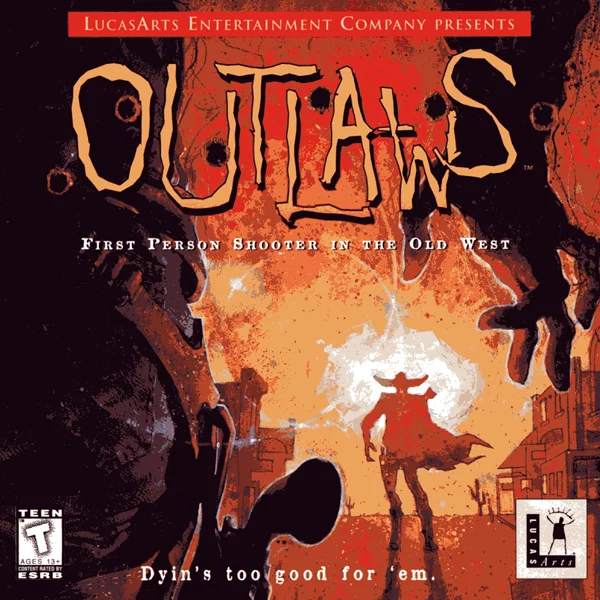 Старые игры: Outlaws или Ковбои - Моё, Вспоминая старые игры, Ковбои, Дикий Запад, Шутер, Lucasarts, Длиннопост