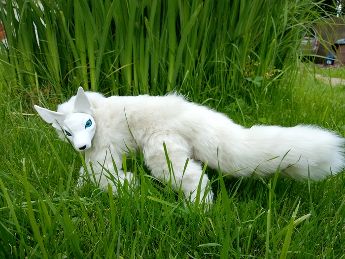 Белый клык Полимерная глина, Творчество, Хобби, Рукоделие без процесса, Длиннопост, Своими руками, Рукоделие