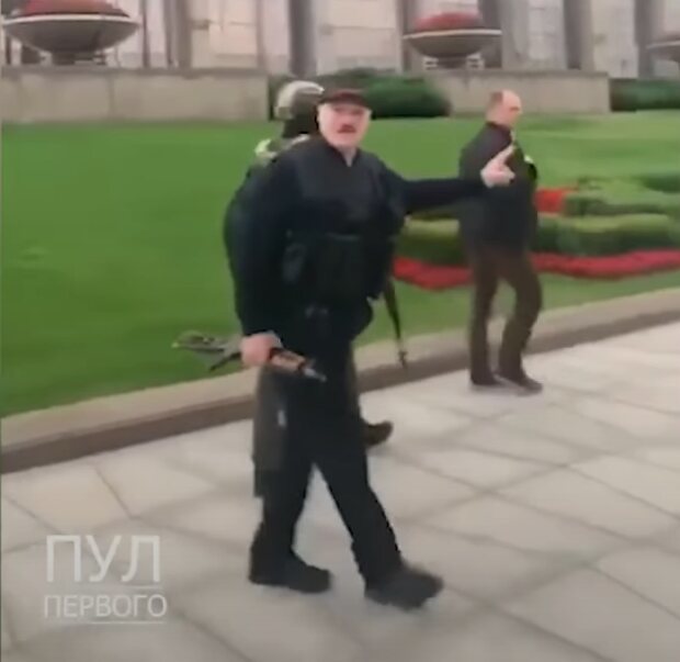 I've already seen this somewhere - Alexander Lukashenko, Republic of Belarus, Taxi, Protest, Machine gun, Politics