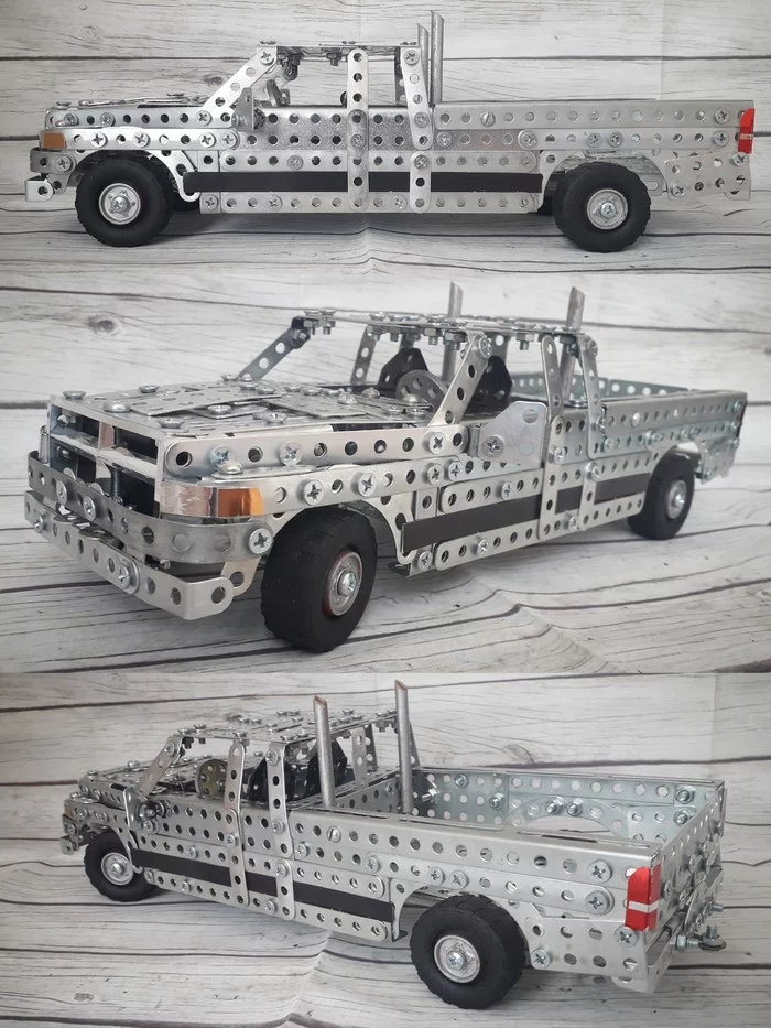 1994 Dodge Ram from metal constructor - My, Dodge, Pickup, Truck, Jeep, Constructor, Modeling
