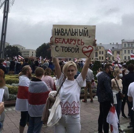 Just a photo 08/23/20 - Politics, Republic of Belarus, Video, Longpost, Protests in Belarus, Protest, Гусь