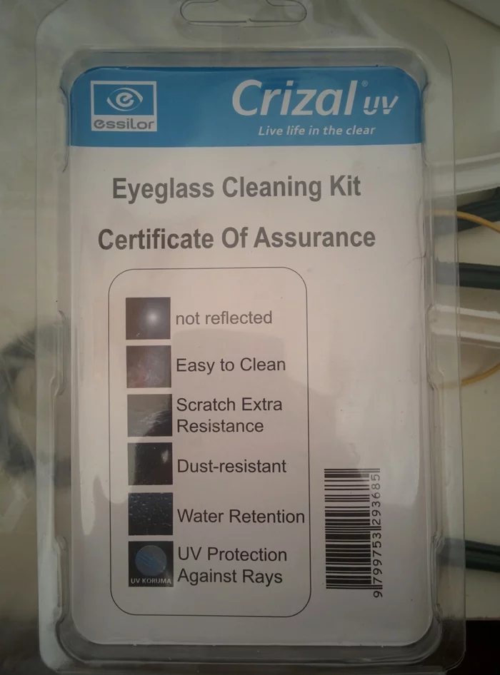 Cartier glasses and Crizal uv cleaning fluid - My, Glasses, Lenses, Longpost