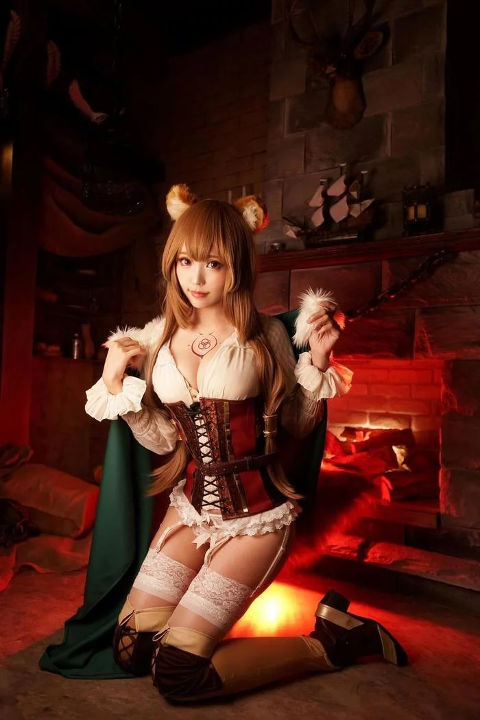 Raphtalia - NSFW, Cosplay, Raphtalia, Erotic, Tate no Yuusha no Nariagari, Longpost, Beautiful girl, Girls, Animal ears, Anime