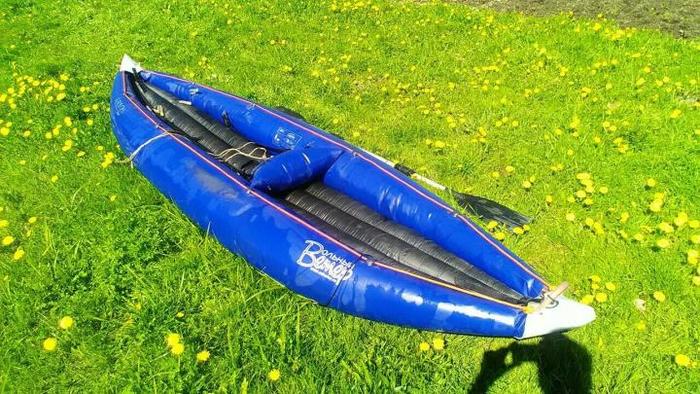 Review of the bottom balloon of the inflatable kayak Solo from Free Wind and the like - My, A boat, Inflatable kayak, Repair, Inflatable boat, Overview, Video, Longpost