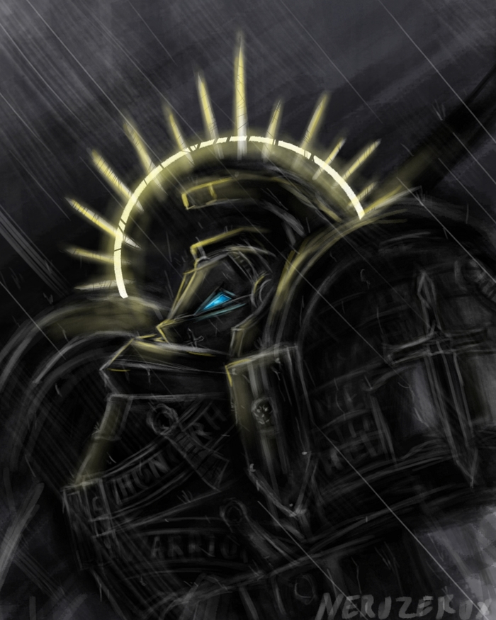 Grey knight by Nerozerox