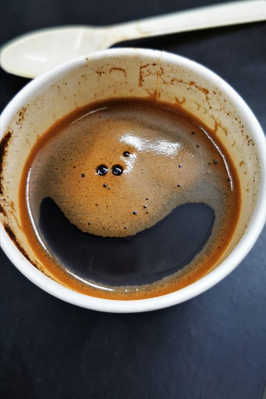 I'm Mr. Meeseeks. Look at me! - Rick and Morty, Mr. Misix, Coffee, Pareidolia