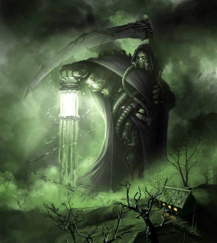 Mortarion, Prince of Decay Warhammer 40k, Adeptus Astartes, Chaos Space marines, , , Death Guard