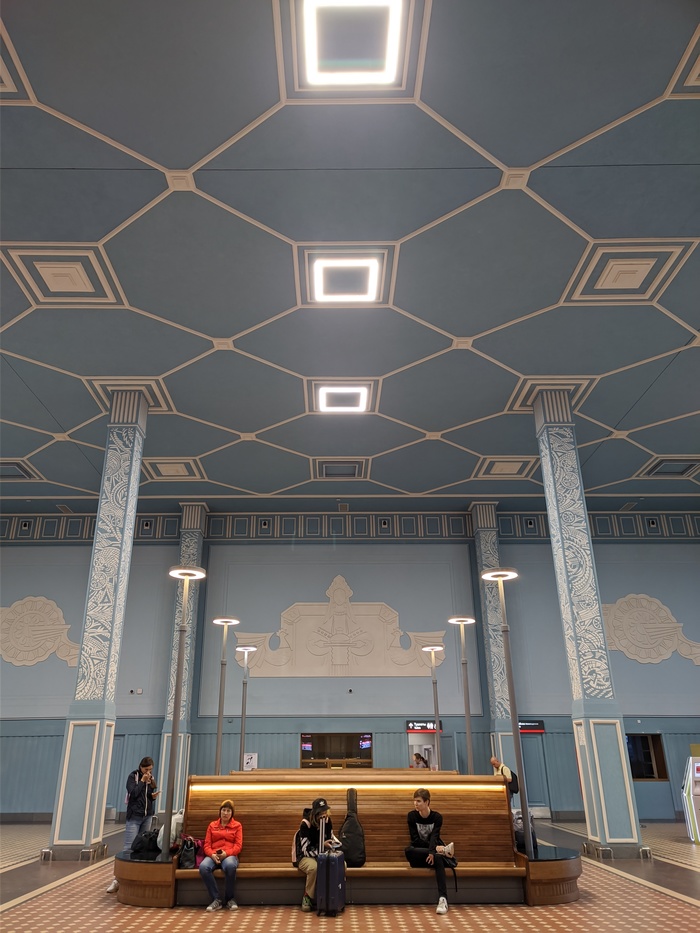 Умеют, когда хотят - отреставрированный вокзал в Иваново своими глазами Реставрация, Вокзал, Иваново, Архитектура, Длиннопост