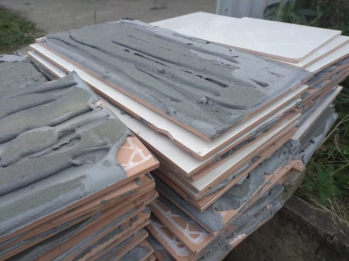 How tiles didn’t want to be friends with chipboard - Longpost, Tile, Building, My