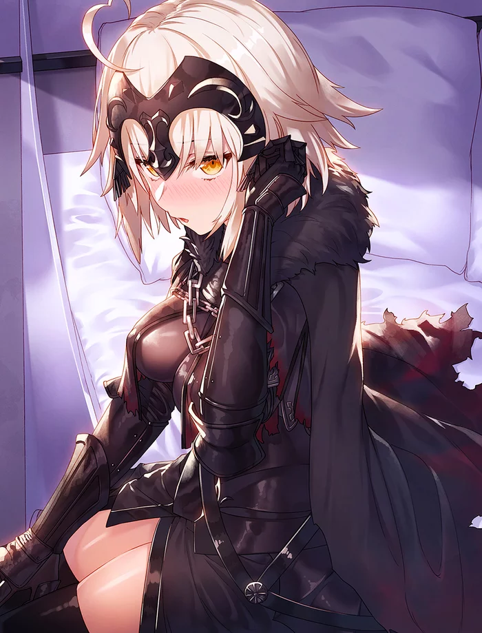 Jeanne Darc Alter - Аниме, Anime Art, Fate, Fate Grand Order, Jeanne Alter, Ibuki notsu