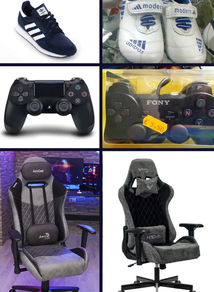 Oh, these guys who make copies :) I recently found a copy of my chair :) - My, Advertising, Fake