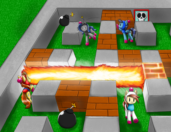    My Little Pony, Original Character, Bomberman
