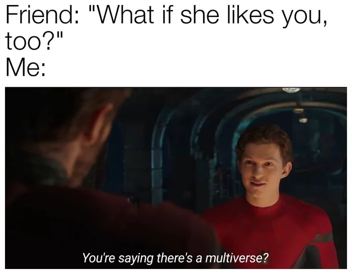 What if? .. No, some kind of nonsense - Memes, Humor, Spiderman, Tom Holland, Picture with text, Translation, Relationship