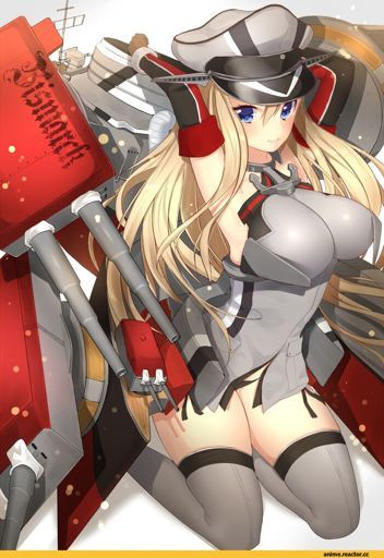 Anime art - NSFW, Anime art, Art, Azur lane, Bismarck, Longpost