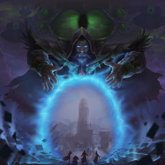 Return to Karazhan by Z Smith - World of Warcraft, Warcraft, Blizzard, Game Art, Арт, Творчество, Каражан
