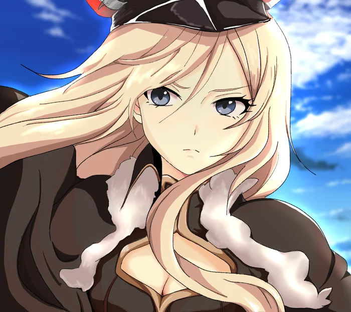 Bismarck - Anime, Anime art, Azur lane, Bismarck