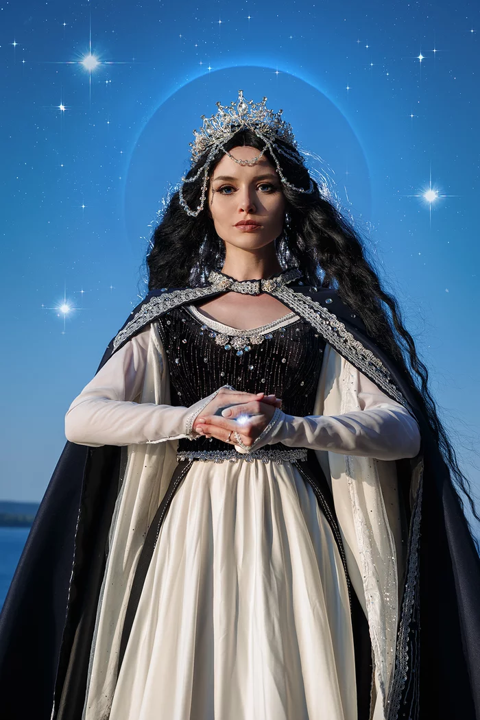 Lady of the Stars - My, Cosplay, The silmarillion, Tolkien, Tolkien's Legendarium, Cosplayers, The photo, PHOTOSESSION, Girls, Longpost