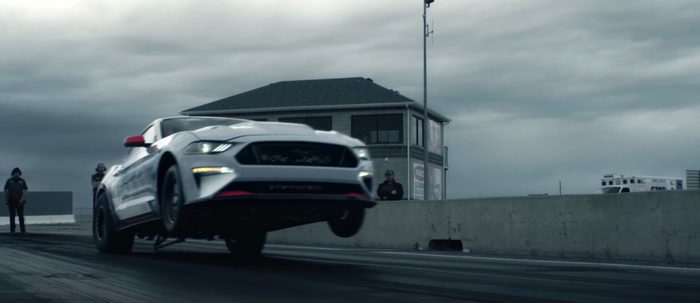 Drag racing - electric Ford Mustang prototype - Ford, Ford mustang, Drag racing, Cobra, Electric car, Video