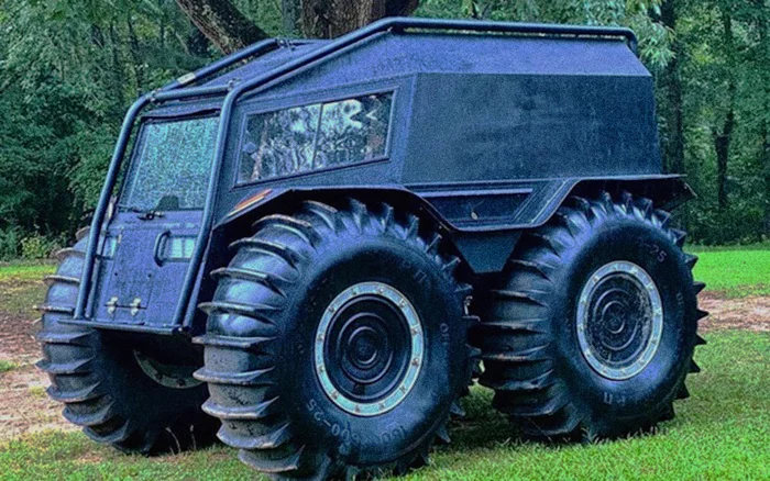 Kanye West drove a Ukrainian all-terrain vehicle to the comrade - Kanye west, Sherp